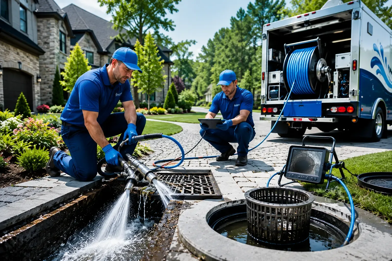Local outdoor drain cleaning professionals in Williamsburg, KS